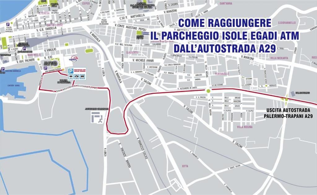 I Mori - Rooms & Apartment Trapani Zewnętrze zdjęcie